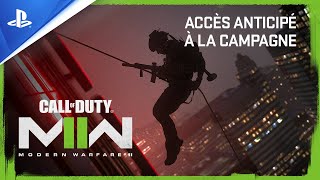 Call of Duty: Modern Warfare II - Trailer de l'accès anticipé à la Campagne | PS4, PS5