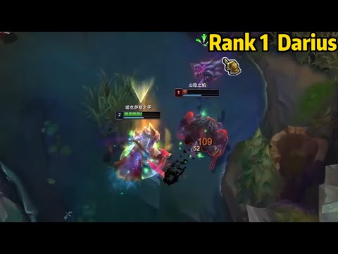 Rank 1 Darius: He DESTROYED a Master Ornn with Darius!