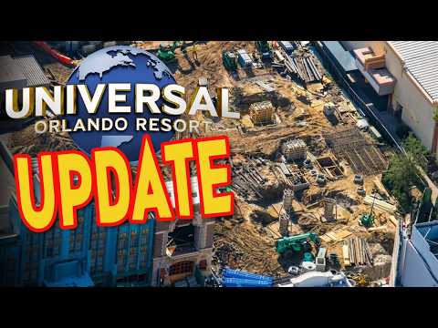 Universal Studios Construction Update: Work Ramps Up On New Coaster & New Project At Volcano Bay?