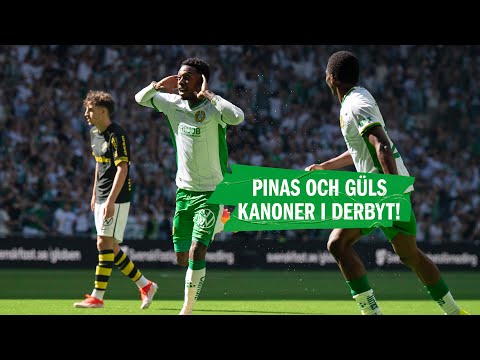 Youtube: HÖJDPUNKTER | Hammarby 2-1 AIK | Bajen starkast i derbyt!