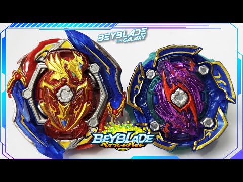 UNION ACHILLES .Ar.Xc RETSU vs NAKED LONGINUS .Pr.Xt+ TEN - Beyblade Burst ベイブレードバースト