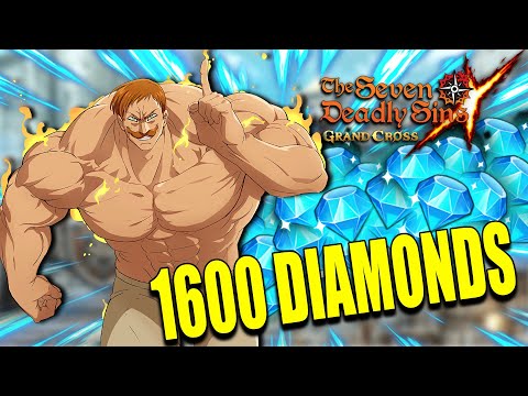 NEW "THE ONE" ESCANOR 1600 DIAMONDS SUMMONS The Seven Deadly Sins: Grand Cross
