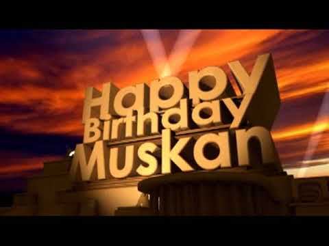 Happy Birthday Muskan