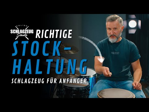 Stockhaltung: Spiele die Drums wie ein Profi | Schlagzeug lernen