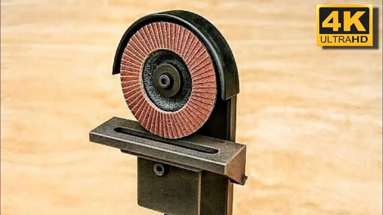 A Brilliant Way to Turn an Angle Grinder Into Powerful Tools!