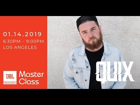 JBL Master Class: Quix - Outsourcing Mastering, Building A Release Strategy