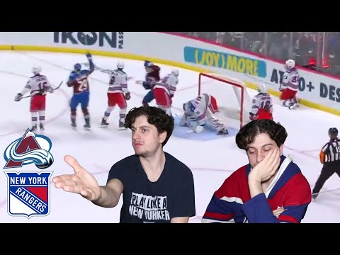 Rangers Fan Reaction - Rangers 3 Avalanche 6