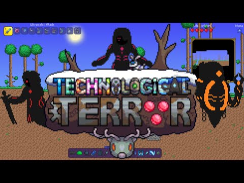 Terraria Mod Review  - Technological Terror