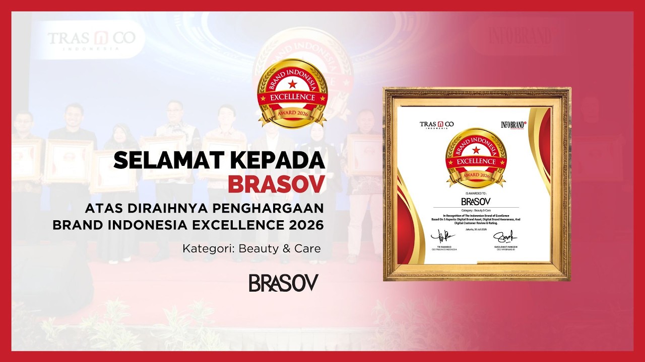 Brasov Meraih Penghargaan Brand Indonesia Excellence Award 2026