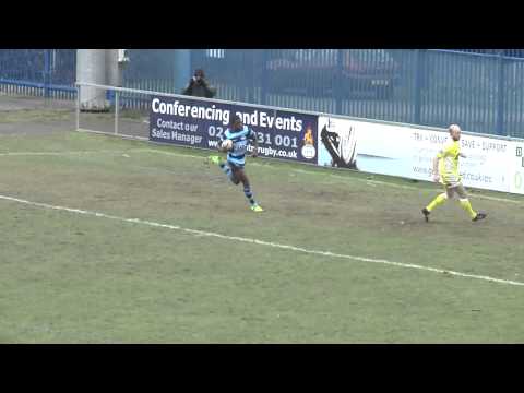 Coventry Bears - first professional try