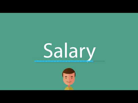 How to say Salary