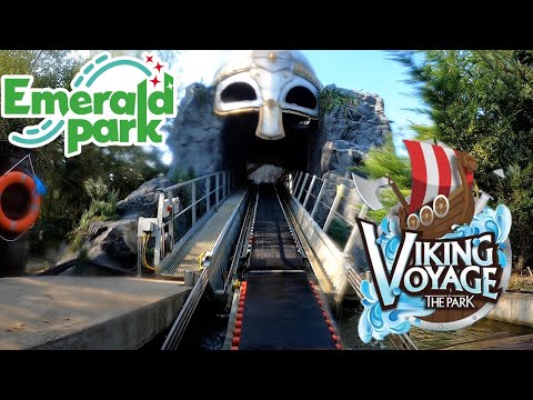 Viking Voyage Insane Turntable Log Flume POV - Emerald Park Ireland