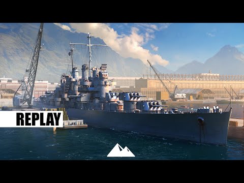 CLEVELAND, 3.000 BaseXP verdient erspielt! - World of Warships | [Replay] [Deutsch] [60fps]