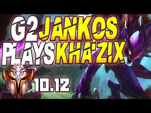 G2 Jankos Plays Kha'Zix Jungle vs Elise - 10.12