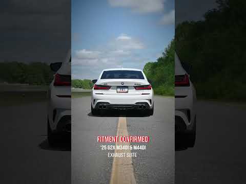 ✅Fitment confirmed: AWE Exhaust Suite for the '25 BMW M340i/440i