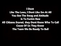 Feel Shit - Honey Cocaine // Lyrics On Screen [HD ...