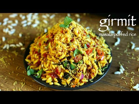 girmit recipe | masala puffed rice | north karnataka mandakki upkari