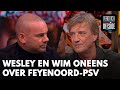 Wim is het niet eens met Wesley: 'Waarom zou Feyenoord niet kunnen winnen van PSV?'