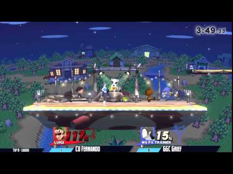 GB Aug 8, 2015 - SSB4 Singles - Top 8 (Losers) - CU Fernando vs GGC Grief