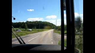 preview picture of video 'Buss 741 Kungsbacka - Hjälm 2013'