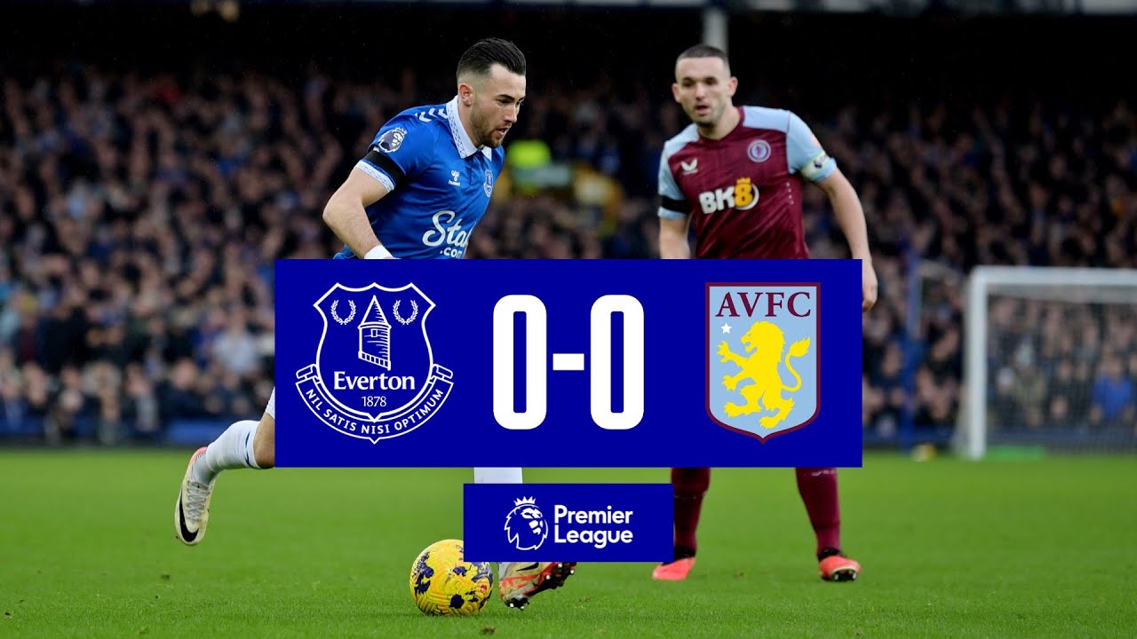 Everton vs Aston Villa highlights