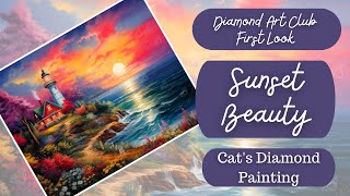 Diamond Art Club Sneak Peek/First Look | Sunset Beauty