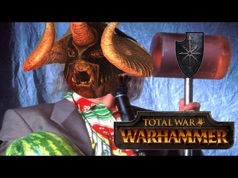 Total War Warhammer Live BattleCast #82: Chaos vs Bretonnia - KHOLEK GALLAGHER
