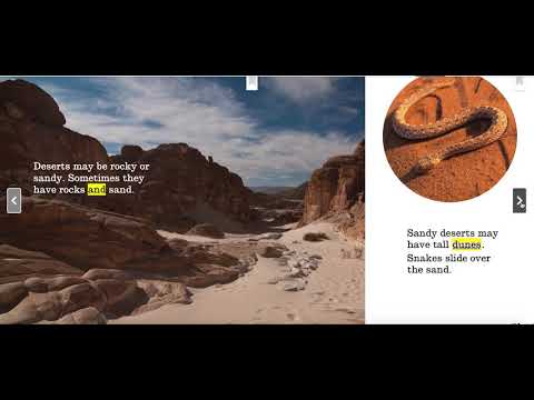 Deserts HMH Read Aloud