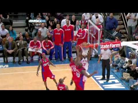 Mike Taylor scores career high 35 points against Knicks 03/25/09
