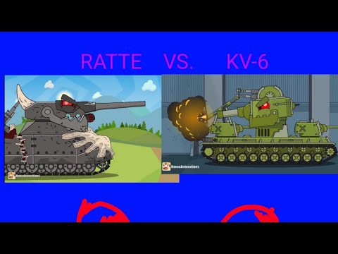 Ratte vs KV-6 power levels (Homeanimations 😒)