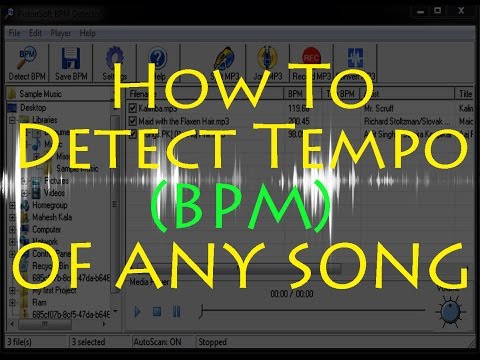 How To Detect Tempo (BPM) of Any Song on PC/Laptop Without any Digital Audio Workstation (in Hindi)
