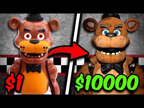 $1 VS $10,000 FNAF Animatronic IRL