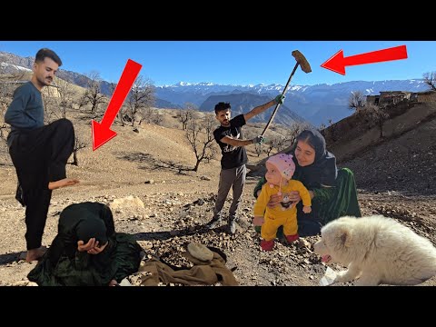 Nomadic Life: Nomadic couple fighting over work🏔️ | Nomadic family dispute 💔