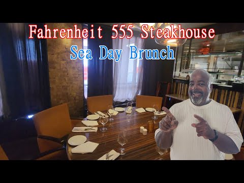 Thumbnail for Sea Day Brunch At 555 Fahrenheit Steakhouse On Carnival Radiance