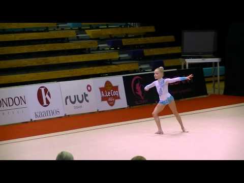 Fedotova Alena (RUS) 2004  free    Miss Valentine 2014 Qual