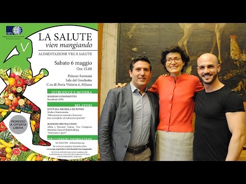 "La salute vien mangiando" conferenza su alimentazione veg e benessere
