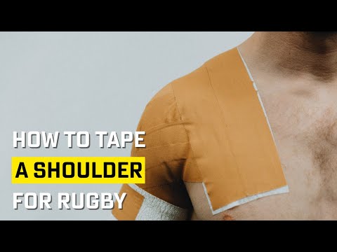 HOW TO TAPE A SHOULDER FOR RUGBY - ELITE THERAPY