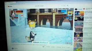 super brawl 2 skipper and rico vs king julien and classic spongebob