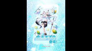 白猫プロジェクトNEW WORLD'S×ホロライブ第3弾　白上フブキ登場PV #shorts