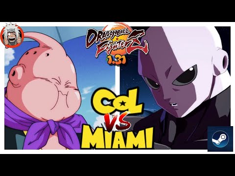 DBFZ Miami vs col (GokuSSJ, MajinBuu, Tien) Vs (GogetaSSB, Jiren, Tien) Ver 1.31