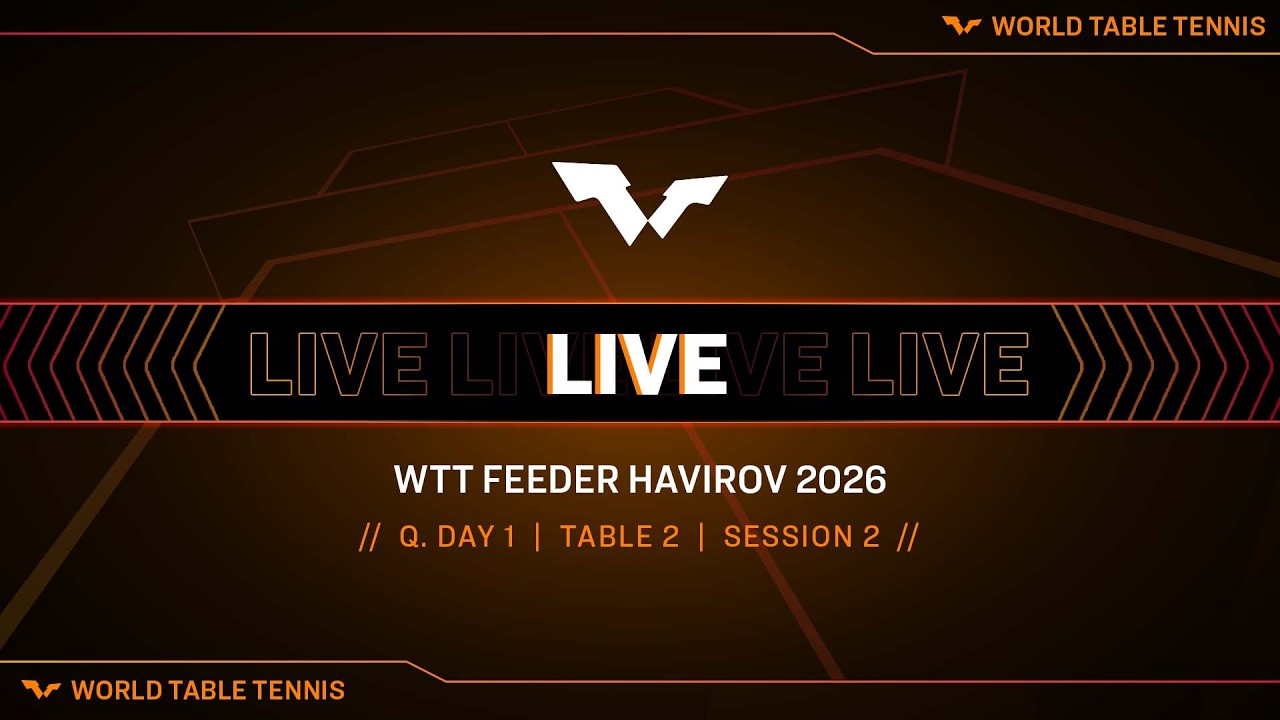 LIVE! | T2 | Q. Day 1 | WTT Feeder Havirov 2026 | Session 2