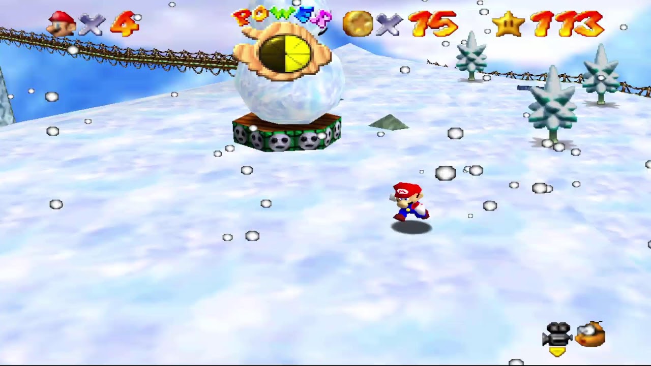 【マリオ64】緑の悪魔達から逃げる配信