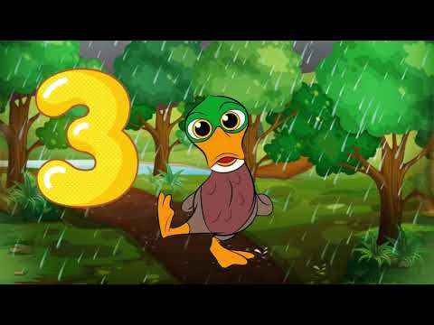 Los números del 1 al 5 Cuento Matemático para niños "El Patito Feo"