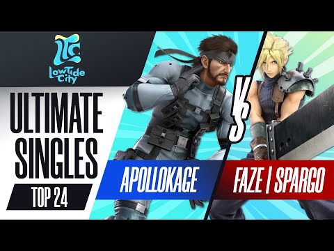 Apollokage vs. FaZe | Sparg0 - Ultimate Singles Winners Top 24 - Low Tide City 2022