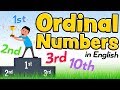 Ordinal Numbers In English