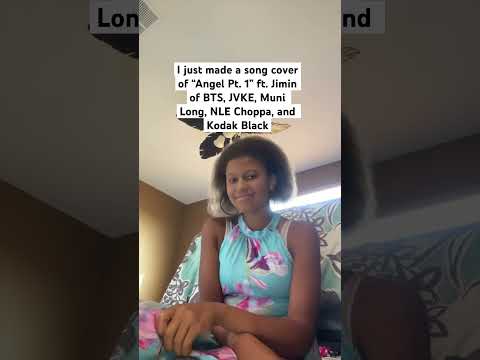 Jimin of BTS, JVKE, Muni Long, NLE Choppa, and Kodak Black - Angel Pt. 1 #music #shorts #angelpt1