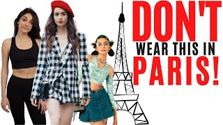 Outfit Looks Not To Wear In Paris