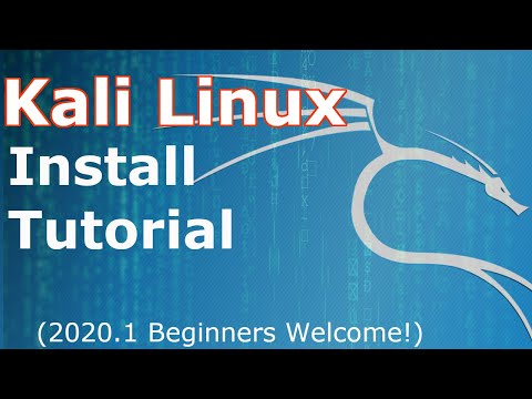 Kali Linux Install Tutorial | NEW! Non-Root User | 2020.1 Update | (Beginners Guide) Video