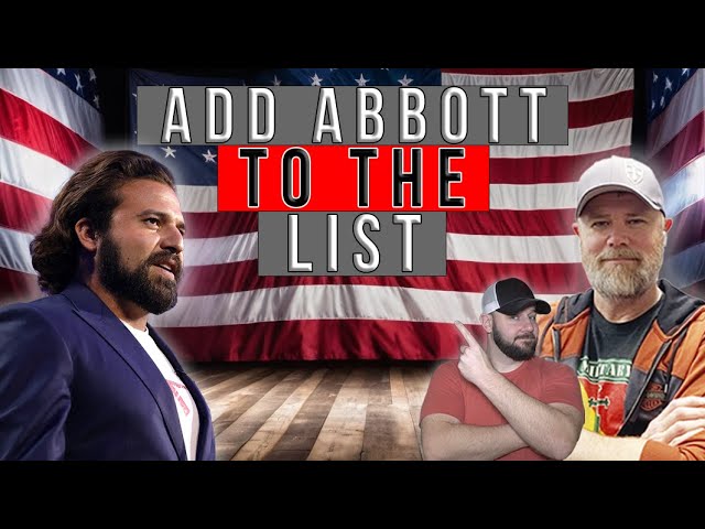 Gov. Abbott Joins AGAINST Brandon Herrera... Fully Endorses RINO Against A True 2A Patriot...