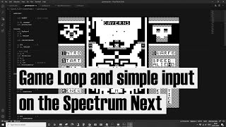Redeveloping Caverns ZX81 game using Z80 assembler : Game loop and simple input